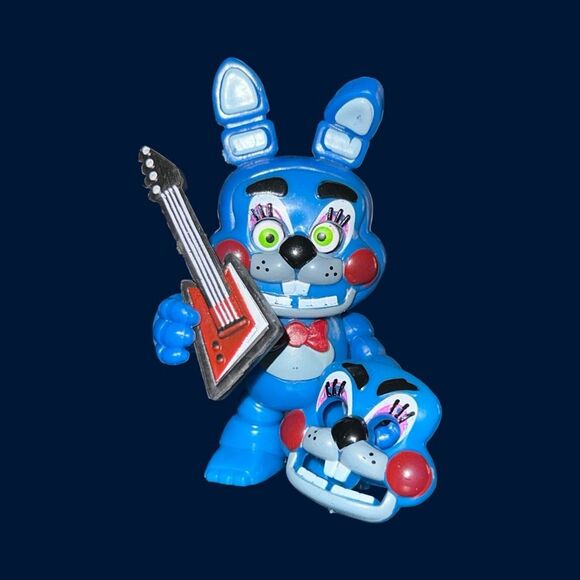 NWOT Five Nights at Freddy's GlamRock Bonnie Action Figure B15 - Picture 3 of 3